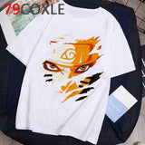 Naruto Fashion Japanese Anime T Shirt Men Sasuke Funny Cartoon T-shirt Casual Cool Streetwear Tshirt Couple Hip Hop Top Tee Male