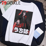 Naruto Fashion Japanese Anime T Shirt Men Sasuke Funny Cartoon T-shirt Casual Cool Streetwear Tshirt Couple Hip Hop Top Tee Male