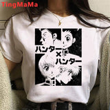 Kawaii Hunter X Hunter T Shirt Men Funny Summer Tops Cartoon HISOKA MOROW Graphic Tees Harajuku Unisex Anime Hot T-shirt Male