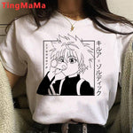 Kawaii Hunter X Hunter T Shirt Men Funny Summer Tops Cartoon HISOKA MOROW Graphic Tees Harajuku Unisex Anime Hot T-shirt Male