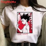 Kawaii Hunter X Hunter T Shirt Men Funny Summer Tops Cartoon HISOKA MOROW Graphic Tees Harajuku Unisex Anime Hot T-shirt Male